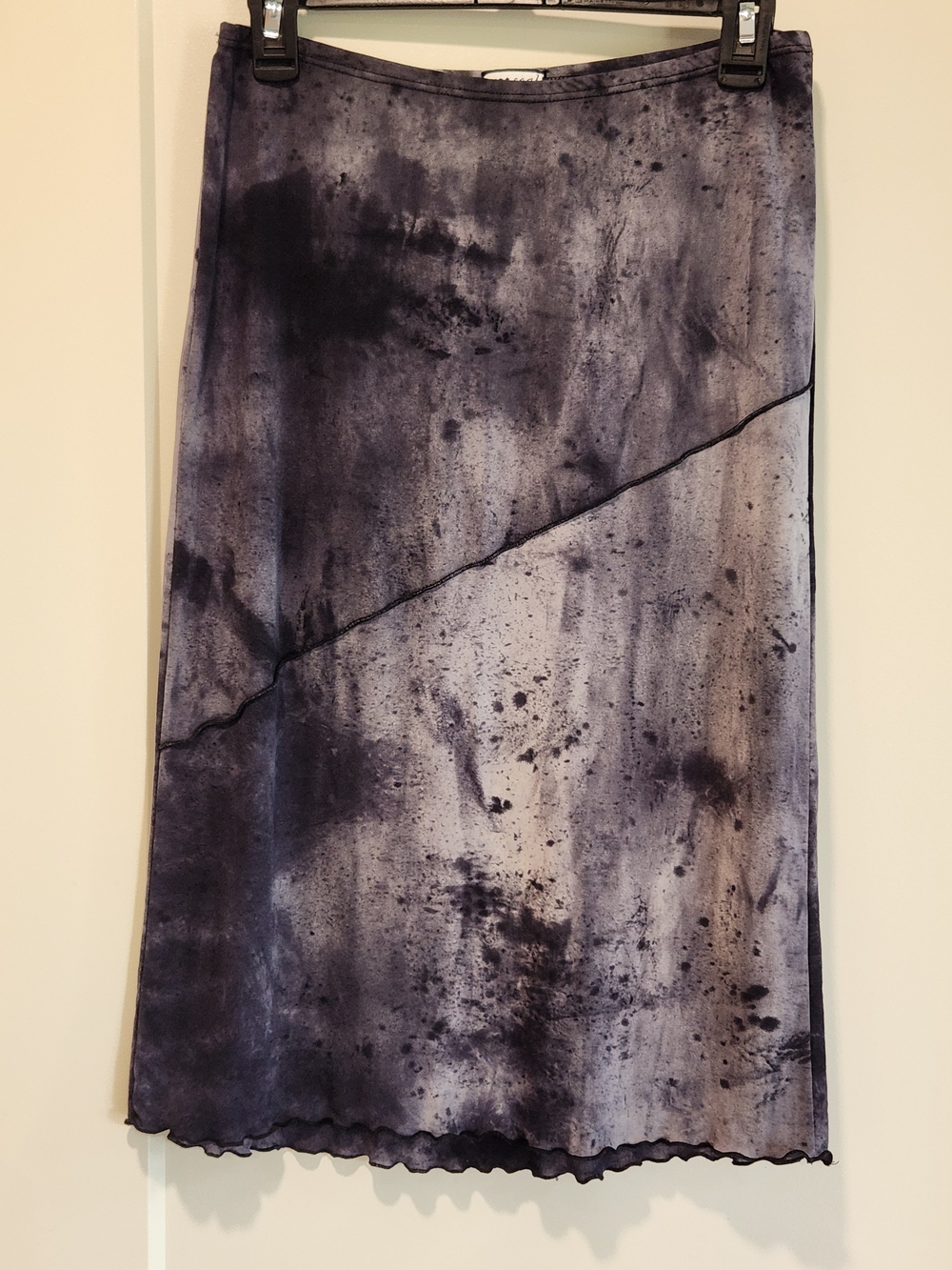 Wet Seal Vintage Y2K Mesh Midi Skirt Size M Whimsygoth Grunge Goth